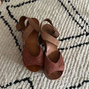 Urban Outfitters MIA chunky platform heels